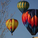 Balloon showing fire